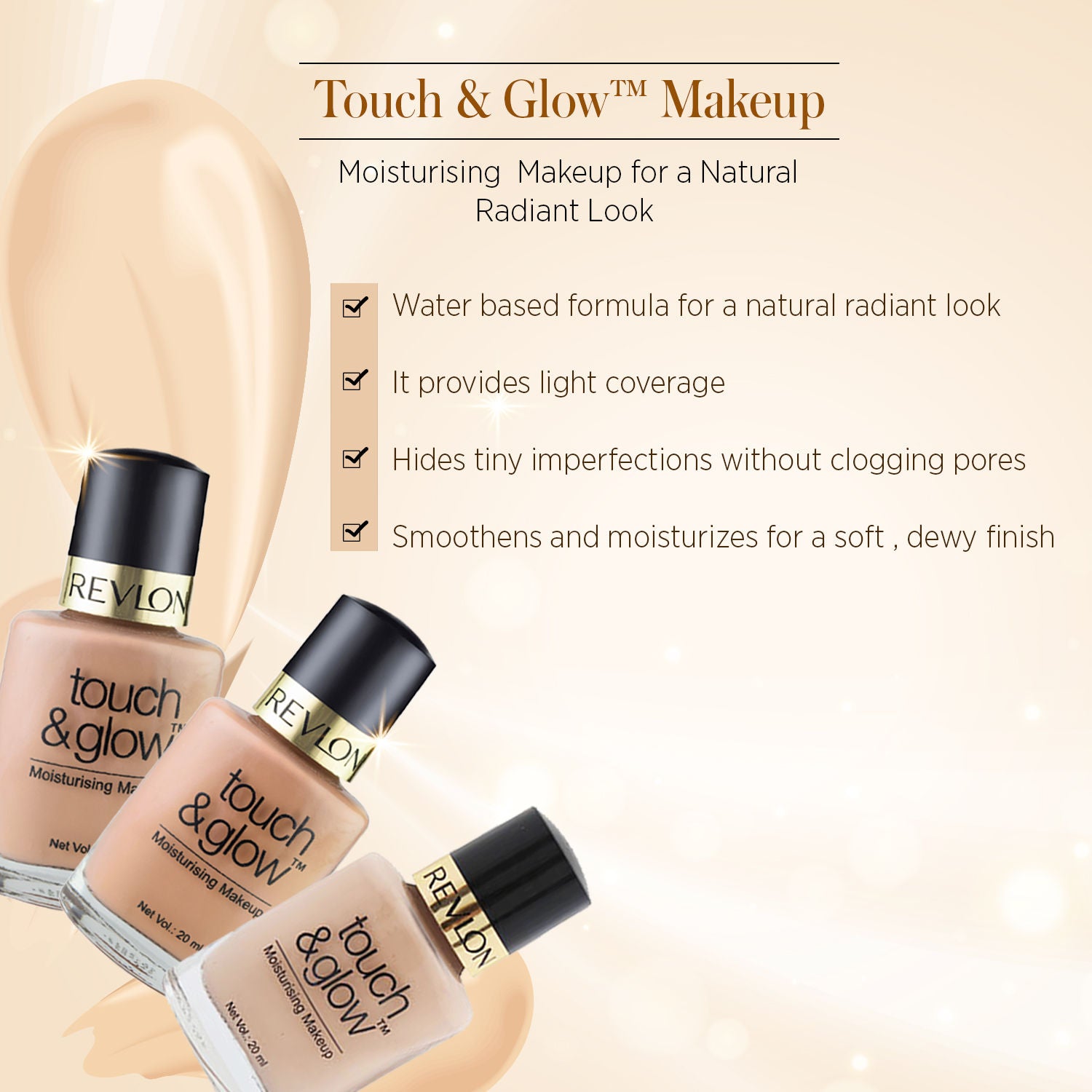 Touch & Glow Moisturising Makeup
