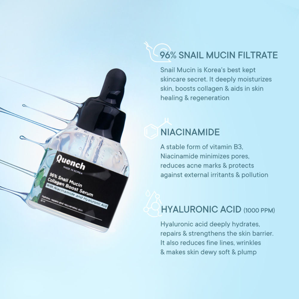 96% Snail Mucin Collagen Boost Serum