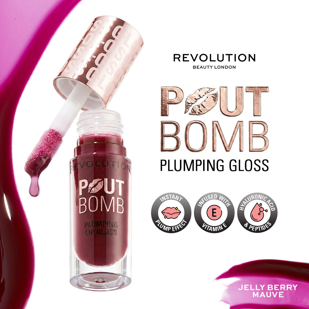 Pout Bomb Plumping Gloss - Jelly Berry Mauve