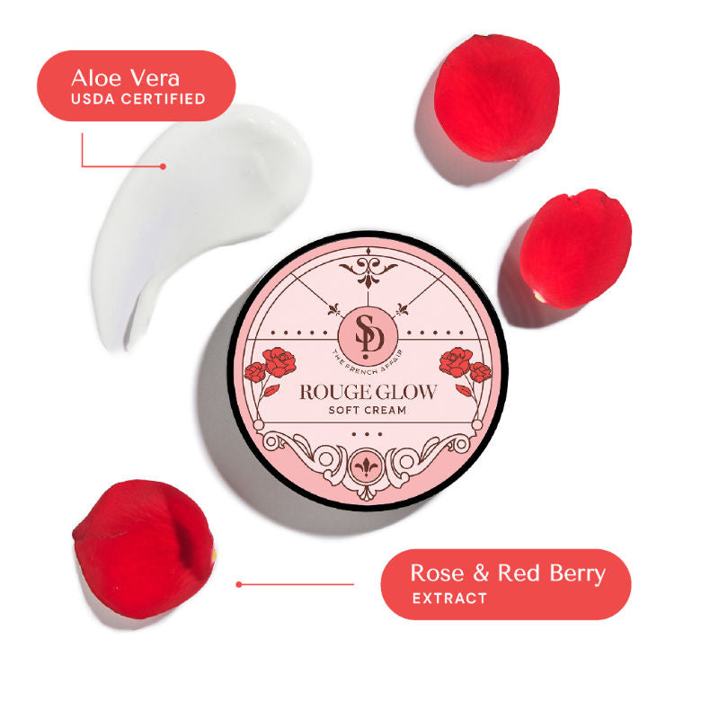 Rouge Glow Soft Cream - 24HR Of Intense Moisturization