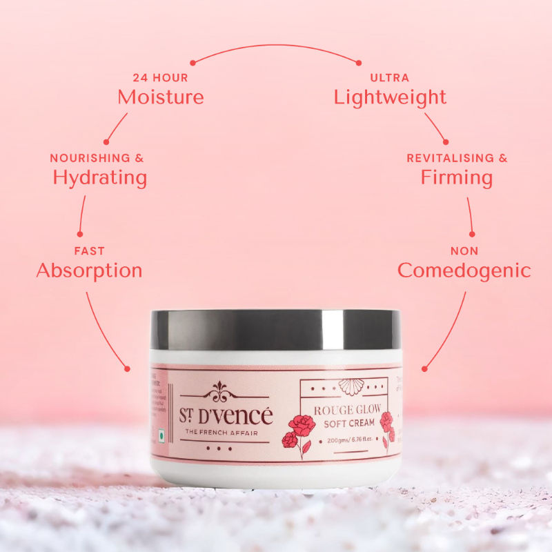 Rouge Glow Soft Cream - 24HR Of Intense Moisturization