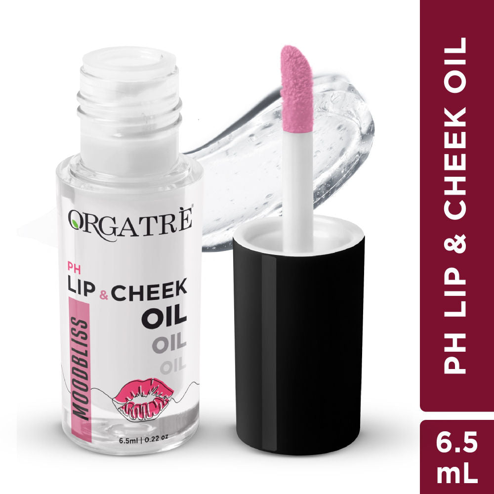 Lip & Cheek Oil | pH-Activated Tint, Multi-Use Hydrating Oil for Soft, Dewy Glow