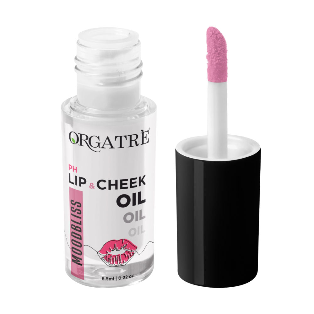Lip & Cheek Oil | pH-Activated Tint, Multi-Use Hydrating Oil for Soft, Dewy Glow