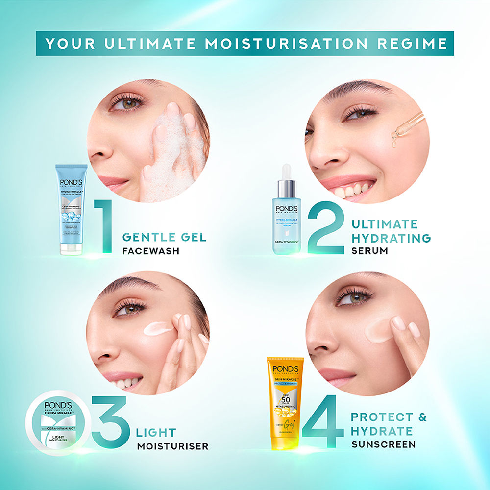 Light Moisturiser Non-Oily Fresh Feel With Vitamin E + Glycerine