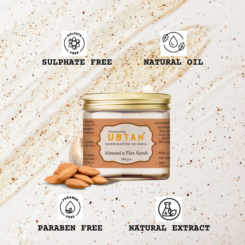 Almond & Flaxy Scrub - Sensitive skin