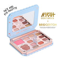 X Bridgerton Face & Eye Multi-Texture Eyeshadow Blush & Contour Palette