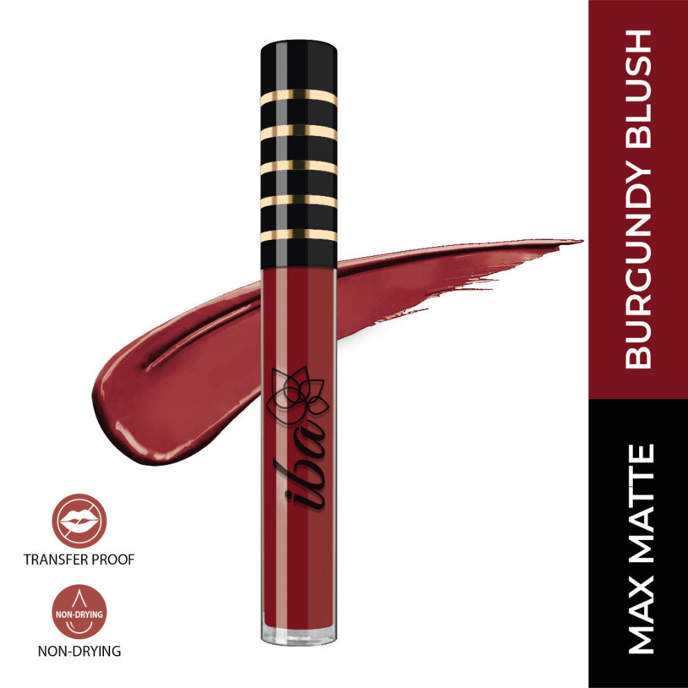 Maxx Matte Liquid Lipstick - Burgundy Blush
