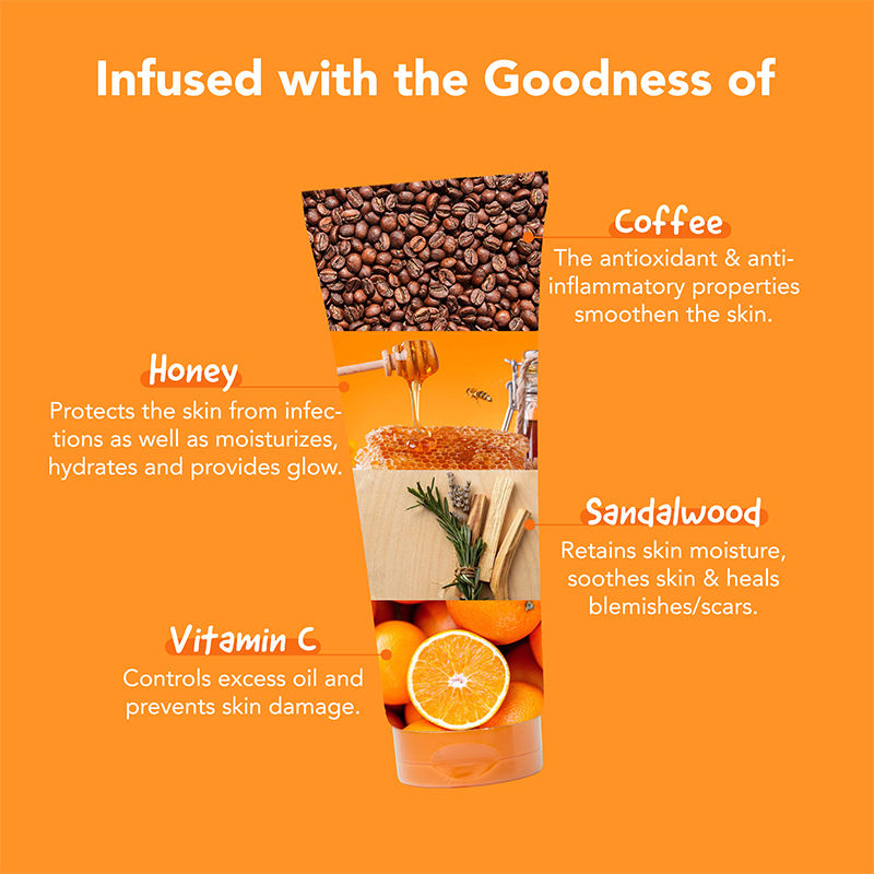 Bella Vita Vitamin-C Glow Face Wash Cica & Green Tea