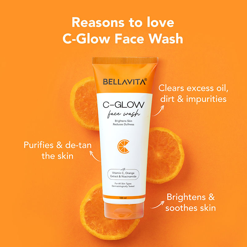 Bella Vita Vitamin-C Glow Face Wash Cica & Green Tea