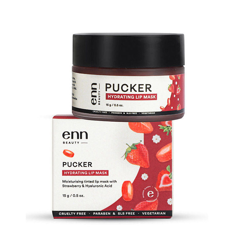 Pucker Tinted Lip Balm - Hydrating Care for Dry, Dark & Pigmented Lips