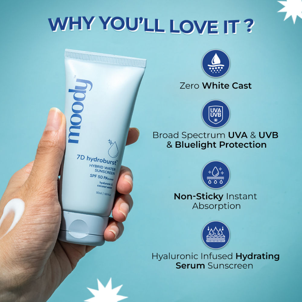 Hydro Burst Water Sunscreen with SPF 50