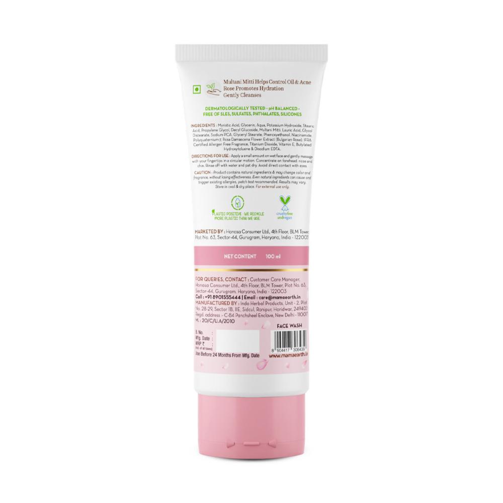 Multani Mitti Face Wash With Multani Mitti & Bulgarian Rose