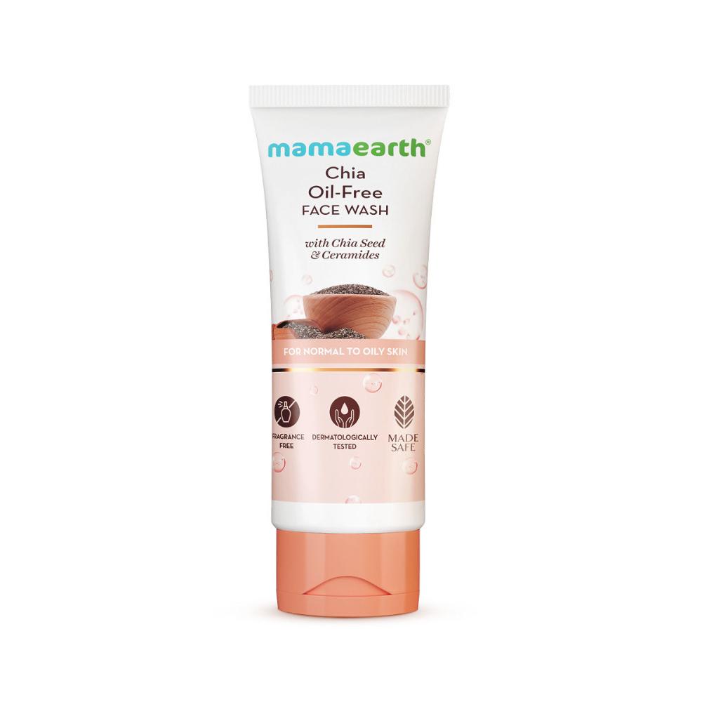 Chia Seed and Ceramides Oil-Free Face Wash for a Hydrated Glow