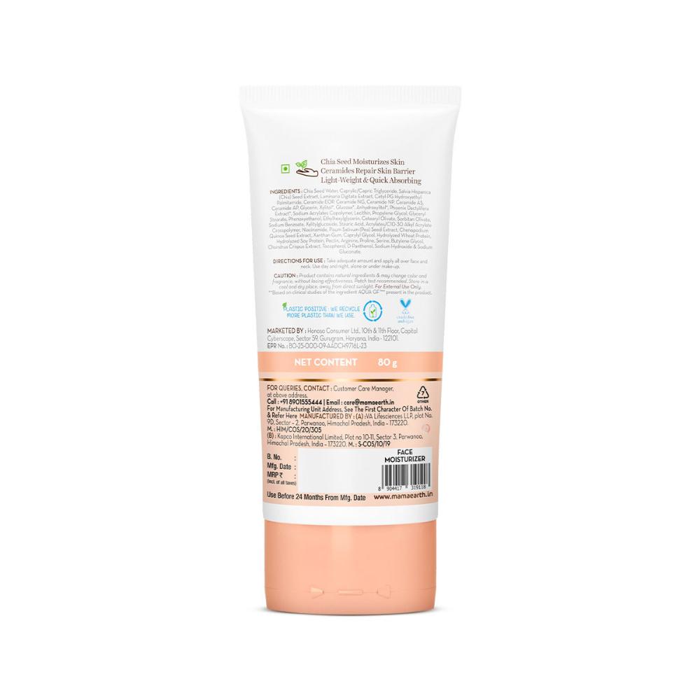 Chia Seed and Ceramides Oil-Free Moisturizer for a Hydrated Glow