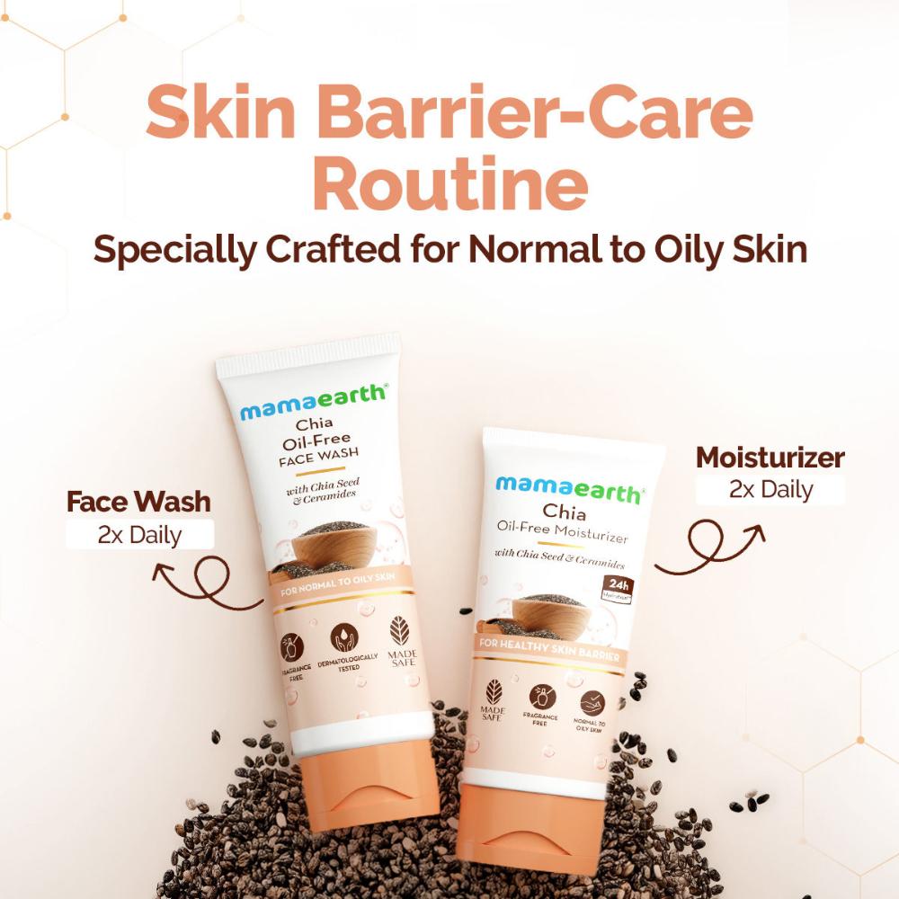 Chia Seed and Ceramides Oil-Free Moisturizer for a Hydrated Glow