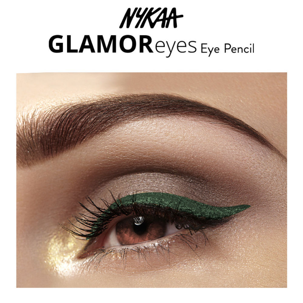 Nykaa Glamoreyes Waterproof & Smudgeproof Shimmer Eye Pencil