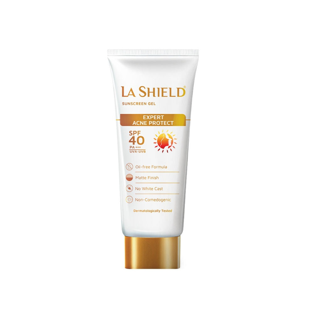 SPF 40 Mineral Sunscreen Gel Oil free Matte PA +++ For Acne Prone, Oily Skin