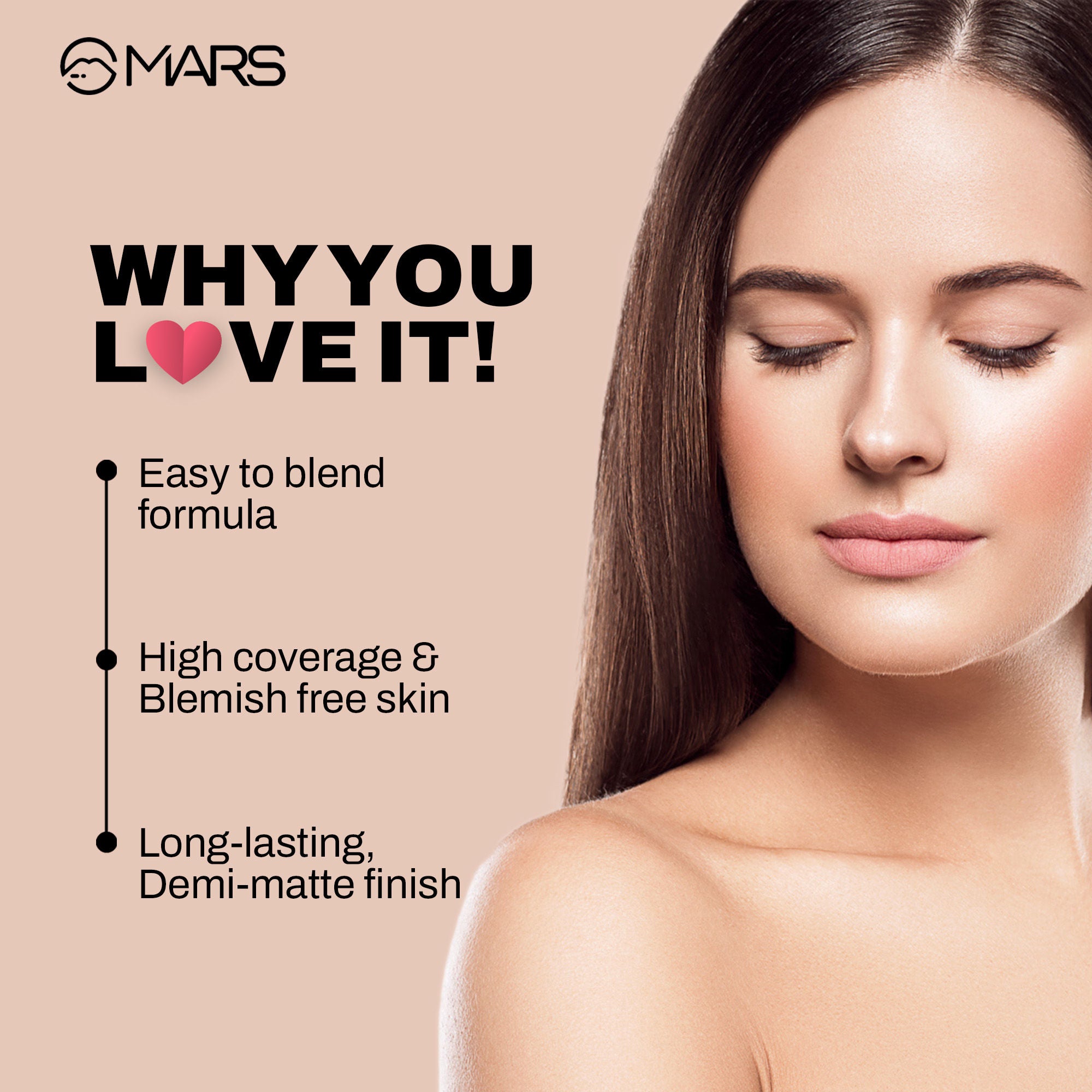 SPF50 PA++++ High Coverage Liquid Foundation
