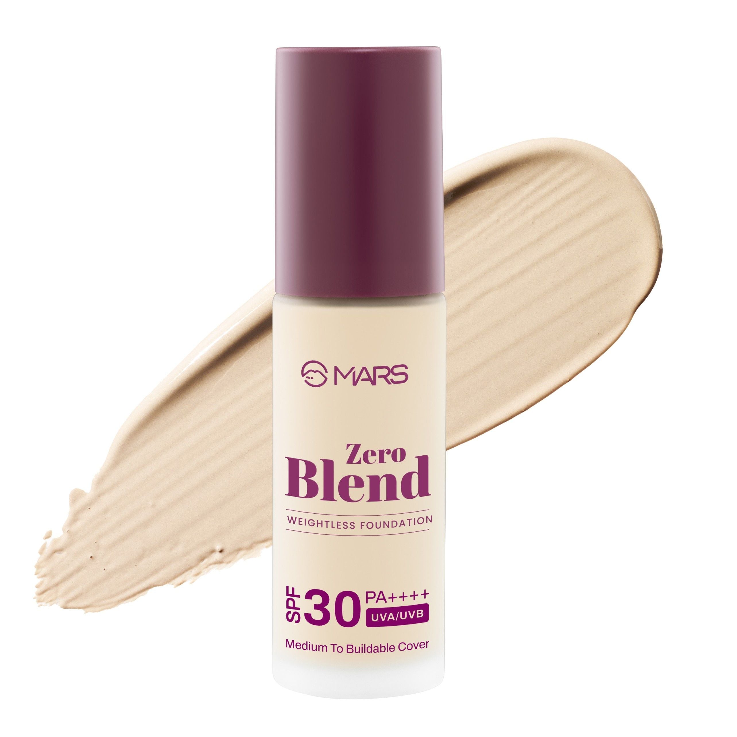 SPF30 PA+++ Zero Blend Weightless Foundation - 02 Shell Coconut