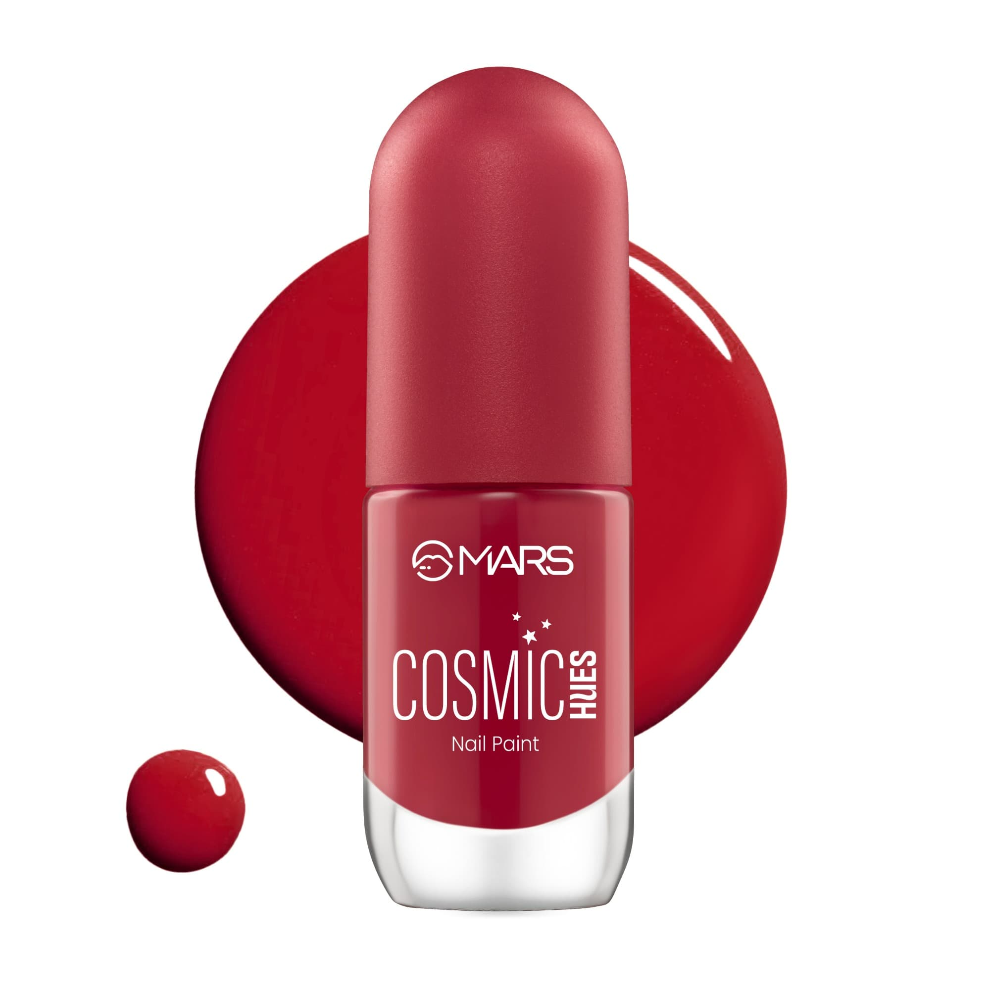 Cosmic Hues Nail Paint - Draco Red