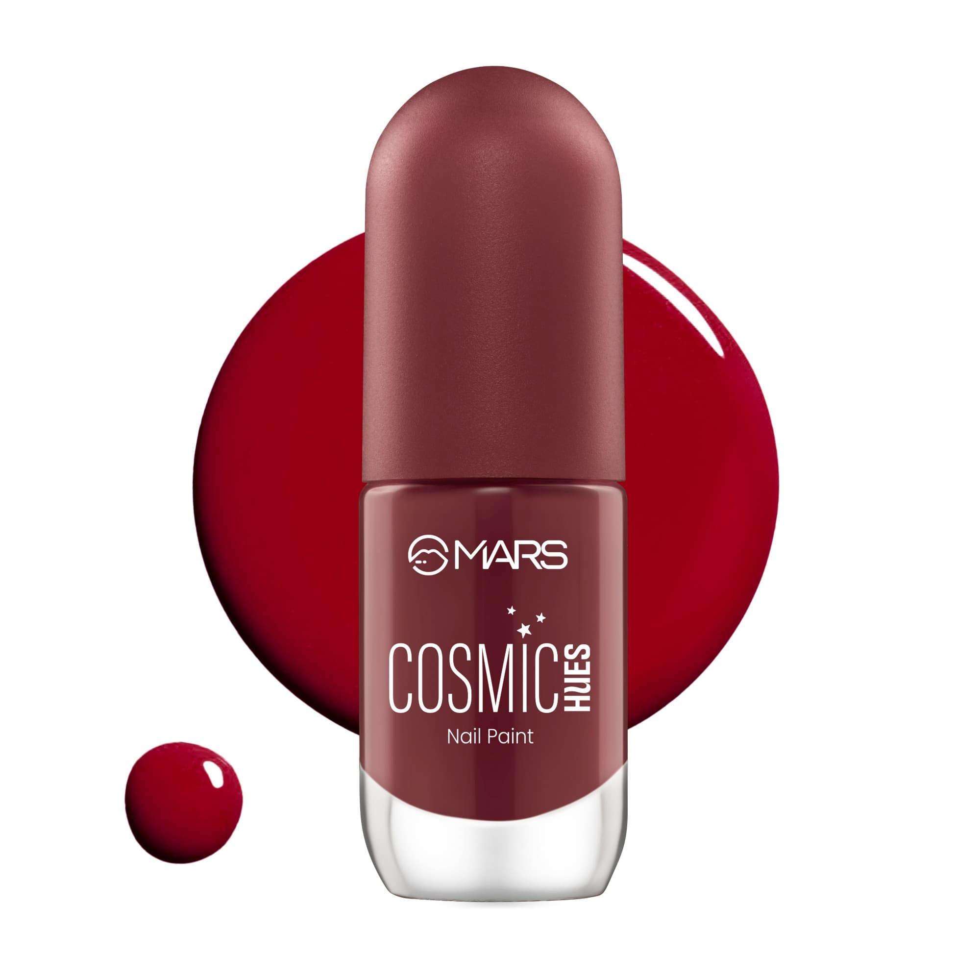 Cosmic Hues Nail Paint - Cosmic Red