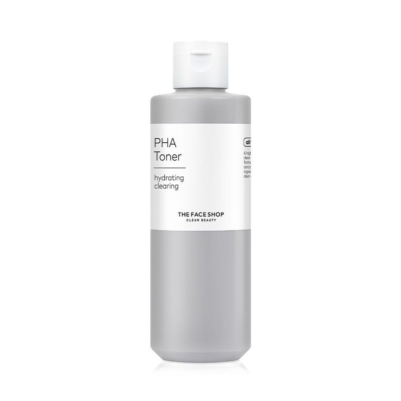 PHA Toner with Hyaluronic Acid – Liquid Exfoliant & Hydrates Skin to Improve Texture