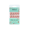 Reusable Oval Press On Nails - Pink