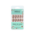 Reusable Oval Press On Nails - Nude
