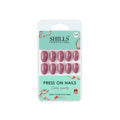 Reusable Oval Press On Nails - Pink