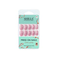 Reusable Oval Press On Nails - Pink