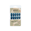 Reusable Square Press On Nails - Turquoise
