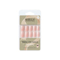 Reusable Square Press On Nails - Pink