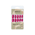 Reusable Square Press On Nails - Pink