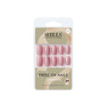 Reusable Square Press On Nails - Pink