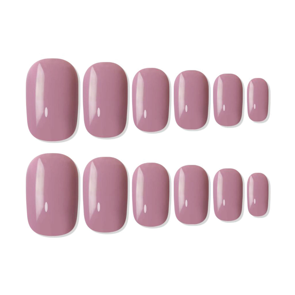 Reusable Square Press On Nails - Lavender