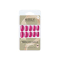 Reusable Square Press On Nails - Pink