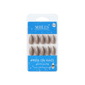 Reusable Almond Press On Nails - Nude