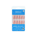 Reusable Almond Press On Nails - Peach