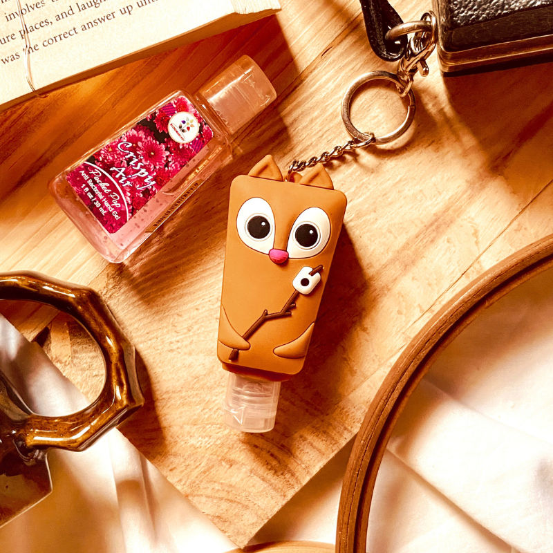 Nutty Holder With Sanitizer