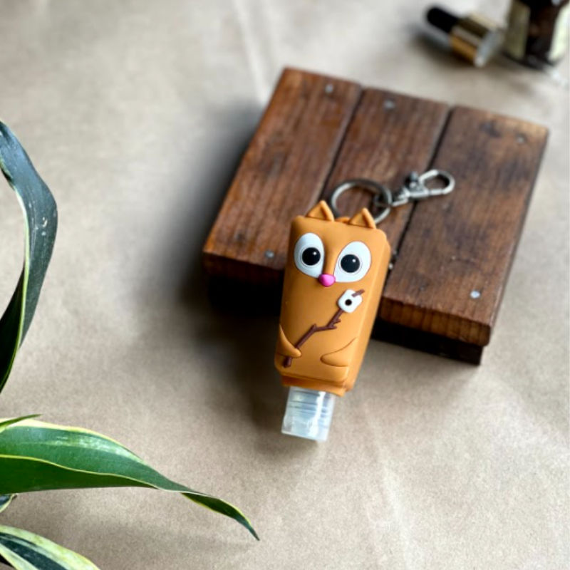 Nutty Holder With Sanitizer