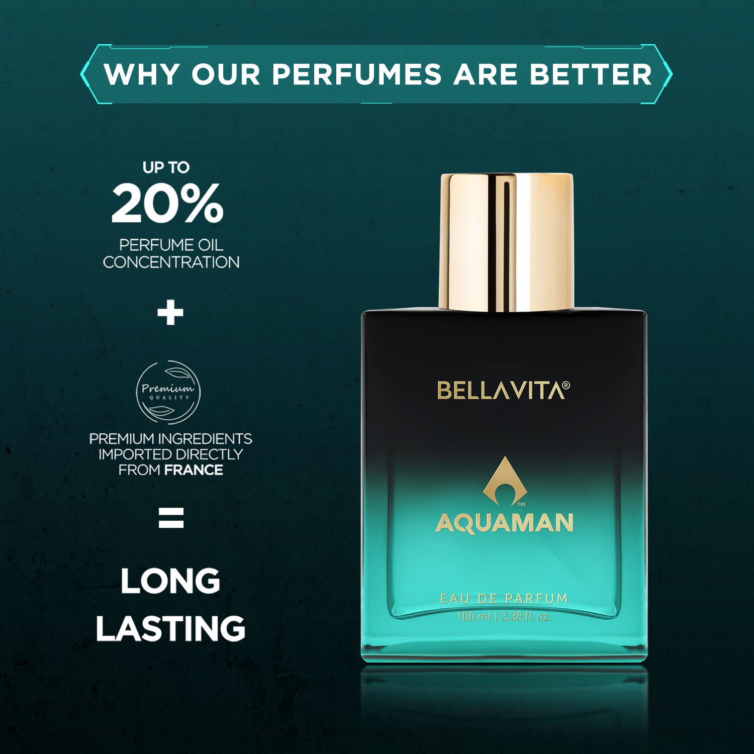Aquaman Long Lasting Eau De Parfume