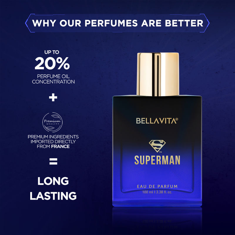Superman Long Lasting Eau De Parfume