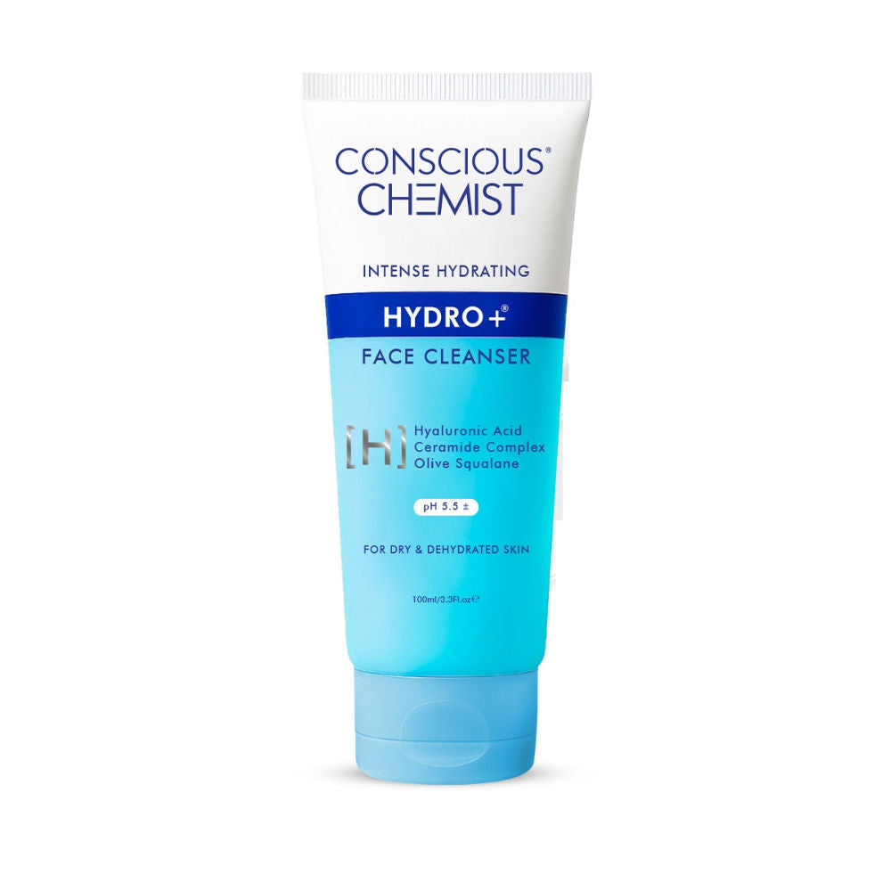 Gentle Hydrating Face Wash For Dry Skin with Hyaluronic Acid and Ceramides