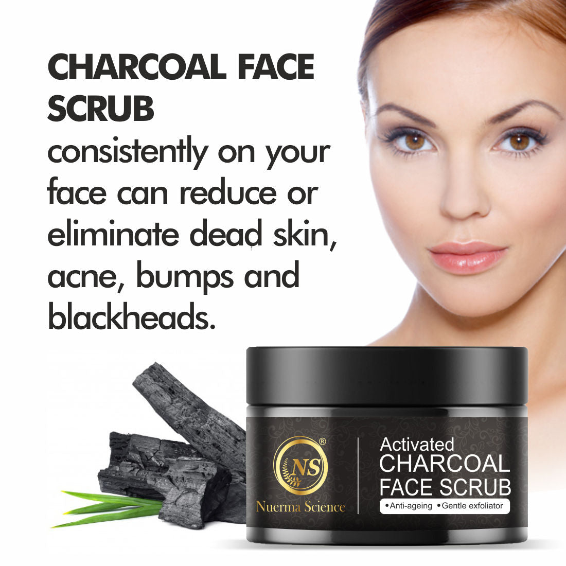Activated Charcoal Face Scrub