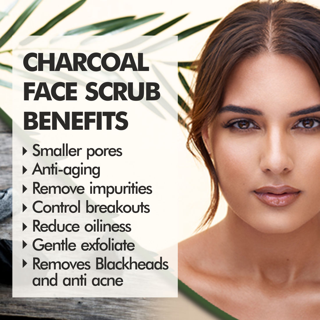 Activated Charcoal Face Scrub