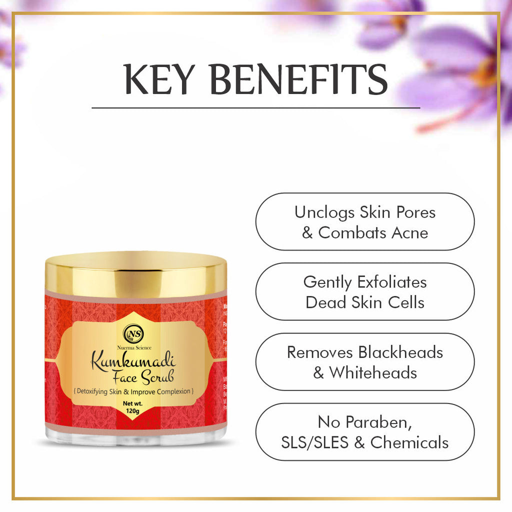 Kumkumadi Saffron Face Scrub