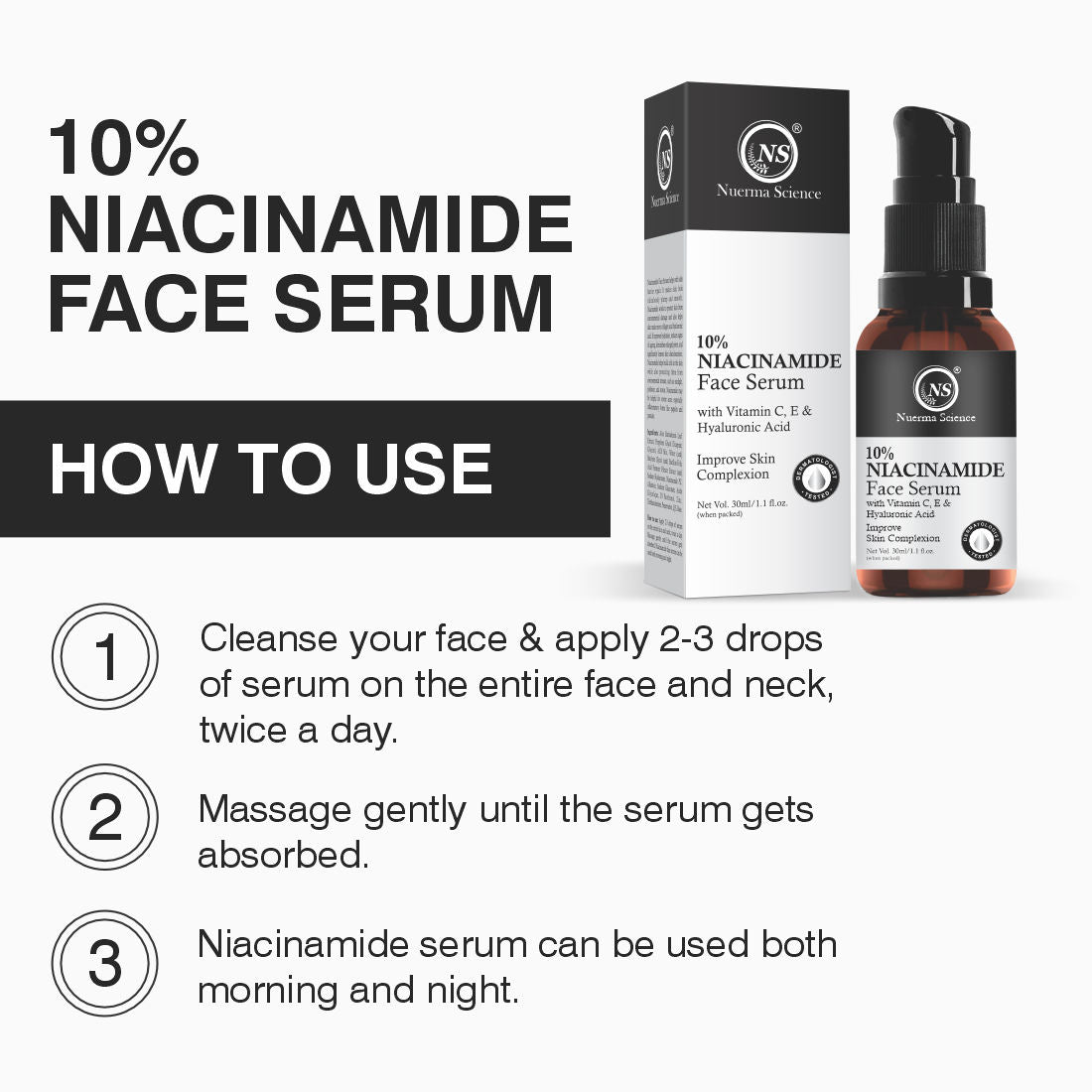 10% Niacinamide Face Serum