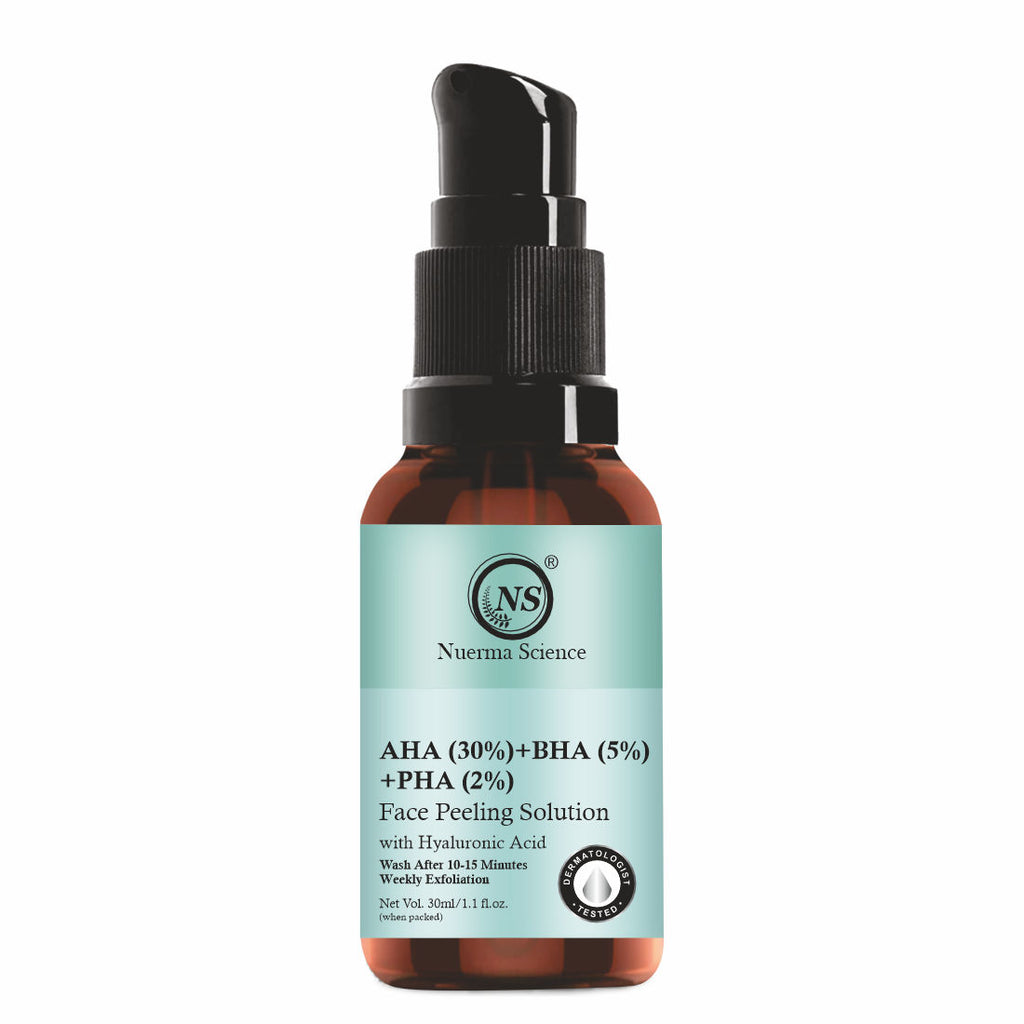 AHA 30% + BHA 5% + PHA 2% Face Peeling Solution Serum