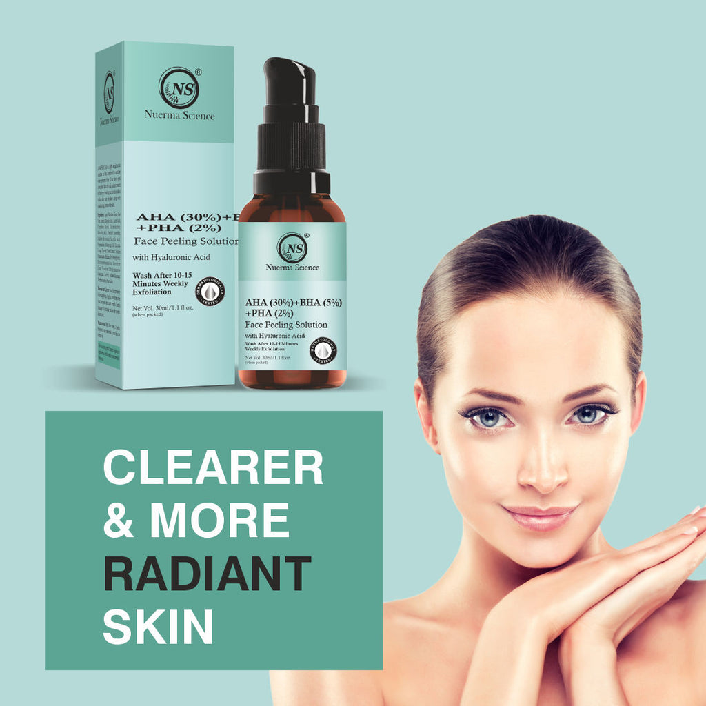 AHA 30% + BHA 5% + PHA 2% Face Peeling Solution Serum