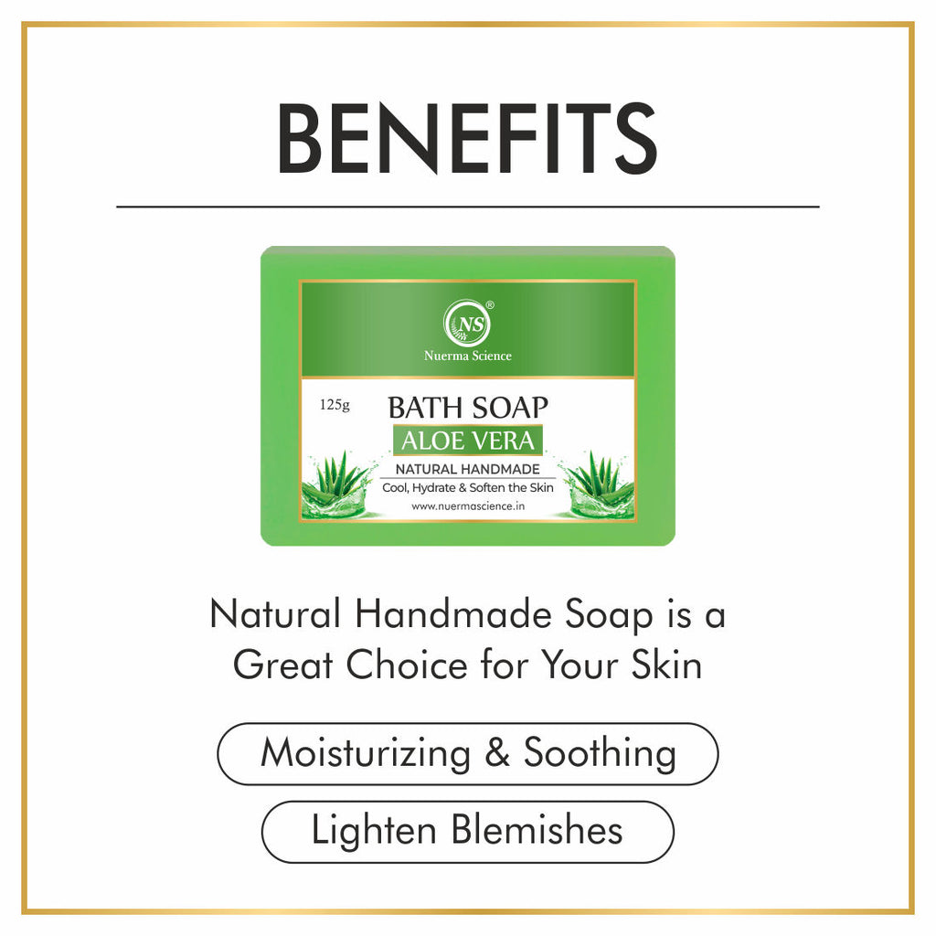 Natural Aloe Vera Handmade Soap
